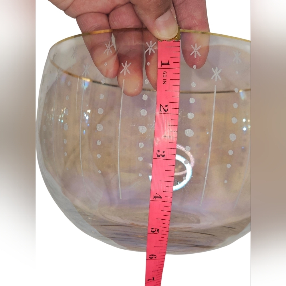 Anthropologie Trudie Punch Bowl, New - Picture 5 of 6